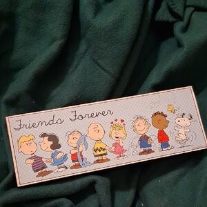 Open Road Brands 'Friends Forever' Peanuts Art - Multicolor